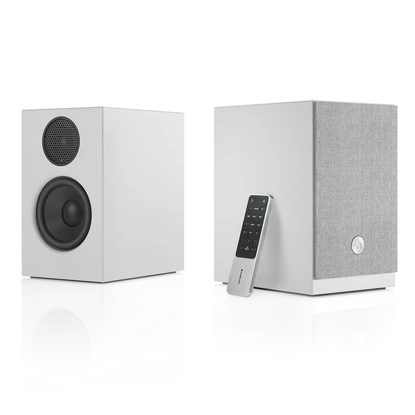 Audio Pro A28 Wireless Multi-room Bookshelf Speakers Pair White