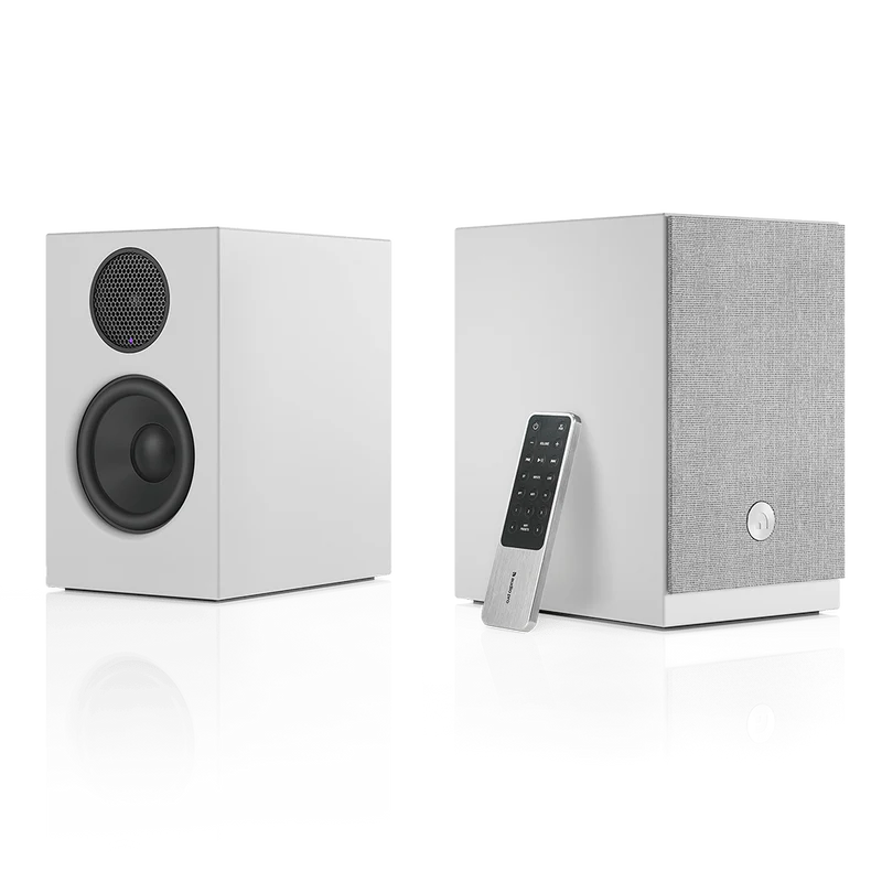 Audio Pro A28 Wireless Multi-room Bookshelf Speakers Pair White