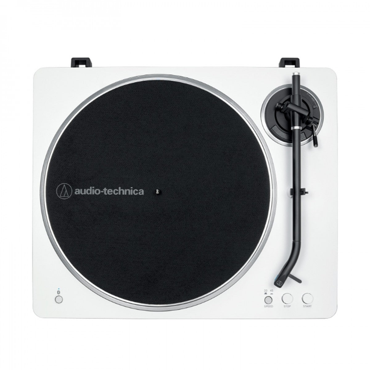 Audio Technica AT-LP70XBT Fully Automatic Bluetooth Wireless Belt Drive Turntable White Silver