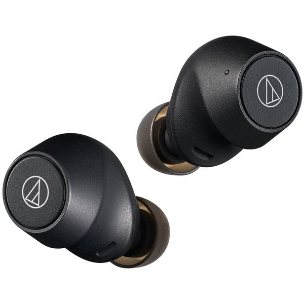 Audio Technica ATH-CKS30TW+ Noise Cancelling Wireless Earbuds Black