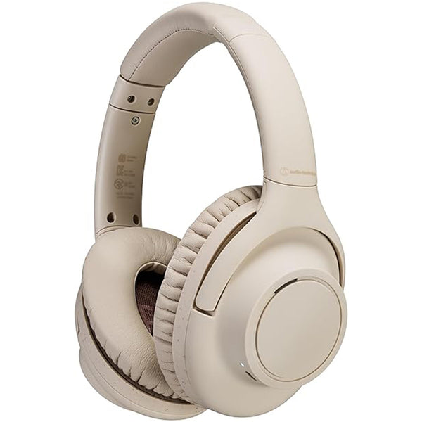 Audio Technica ATH-S300BT Wireless Noise Cancelling Headphones Beige