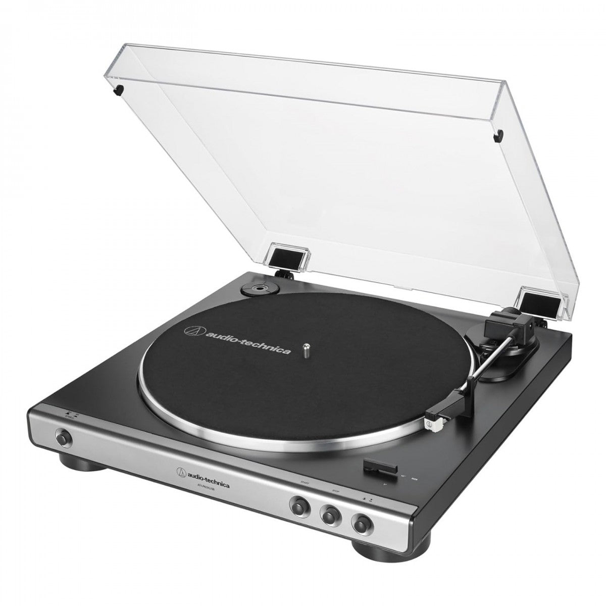 Audio Technica ATLP60XUSB Fully Automatic Belt Drive Turntable Analog and USB Gunmetal Ex-Display Clearance