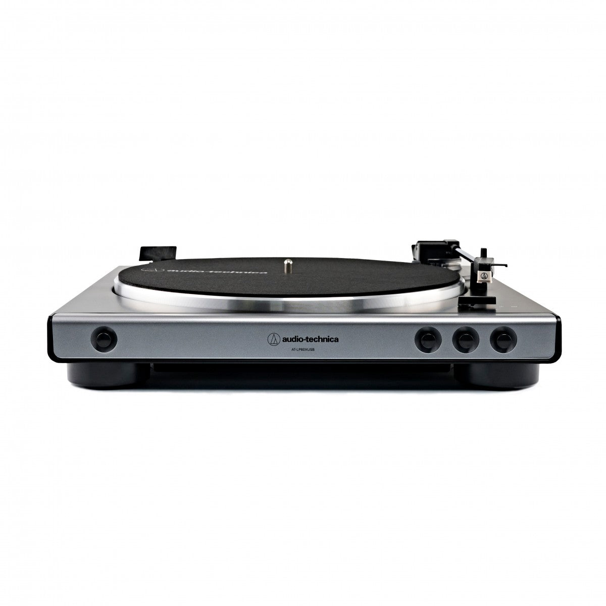 Audio Technica ATLP60XUSB Fully Automatic Belt Drive Turntable Analog and USB Gunmetal Ex-Display Clearance