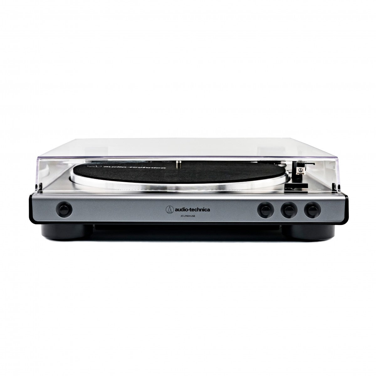 Audio Technica ATLP60XUSB Fully Automatic Belt Drive Turntable Analog and USB Gunmetal Ex-Display Clearance