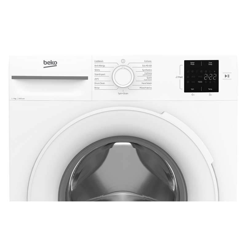 Beko BM1WU3741W 7kg 1400 Spin Washing Machine White