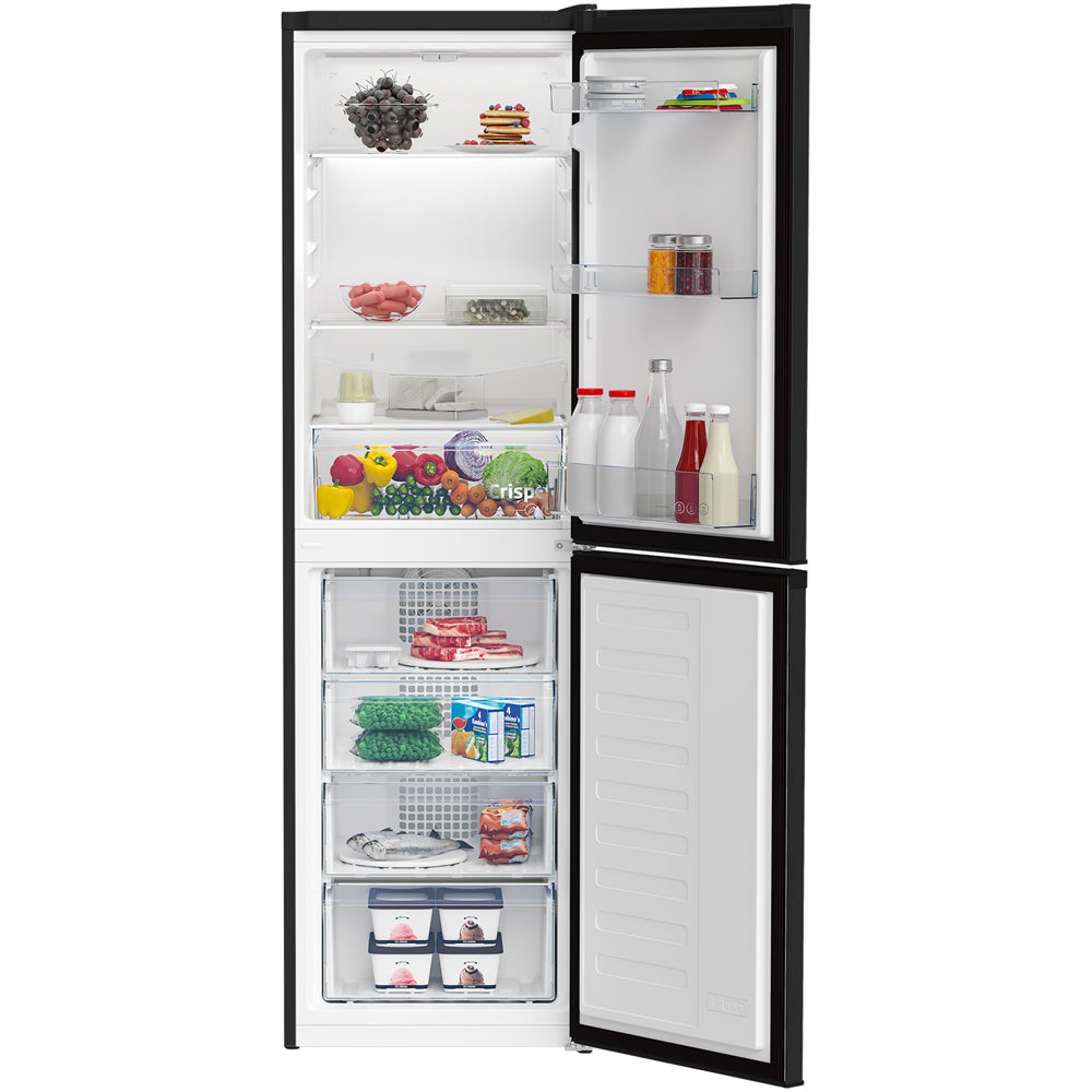 Beko CCFM4582B Frost Free Fridge Freezer Black