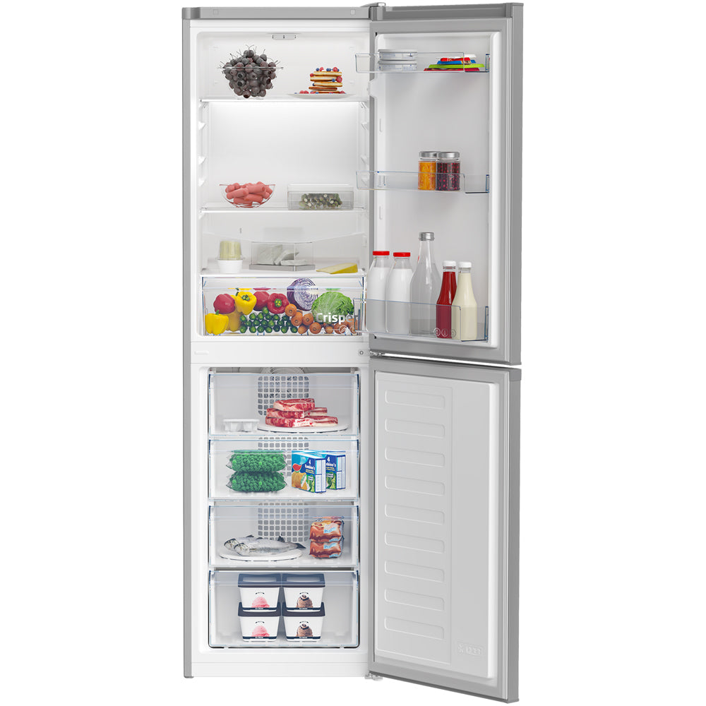 Beko CCFM4582S Frost Free Fridge Freezer Silver