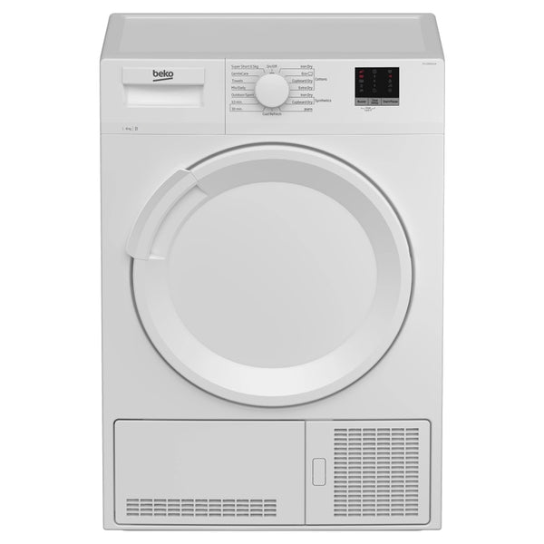 Beko DTLCE80051W 8kg Condenser Tumble Dryer with Sensor Programmes White