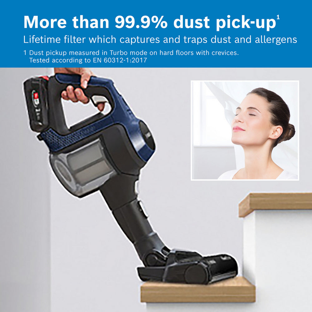 Bosch BBS611GBKIT Unlimited Serie 6 ProClean Cordless Cleaner Plus Additional Battery