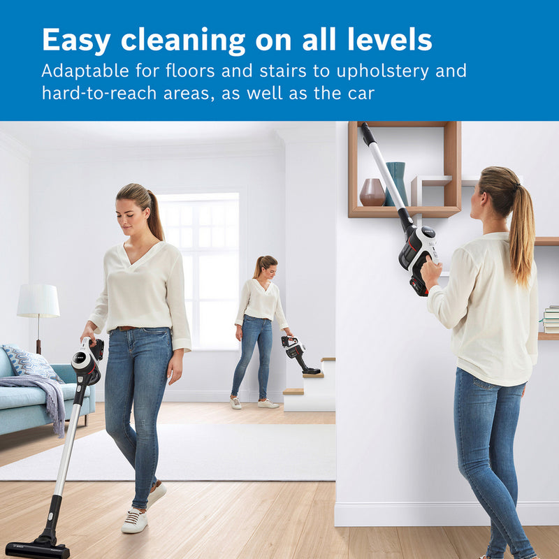 Bosch BCS612GBKIT Unlimited Serie 6 ProHome Cordless Vacuum Cleaner Plus Additional Battery