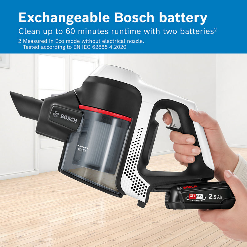 Bosch BCS612GBKIT Unlimited Serie 6 ProHome Cordless Vacuum Cleaner Plus Additional Battery