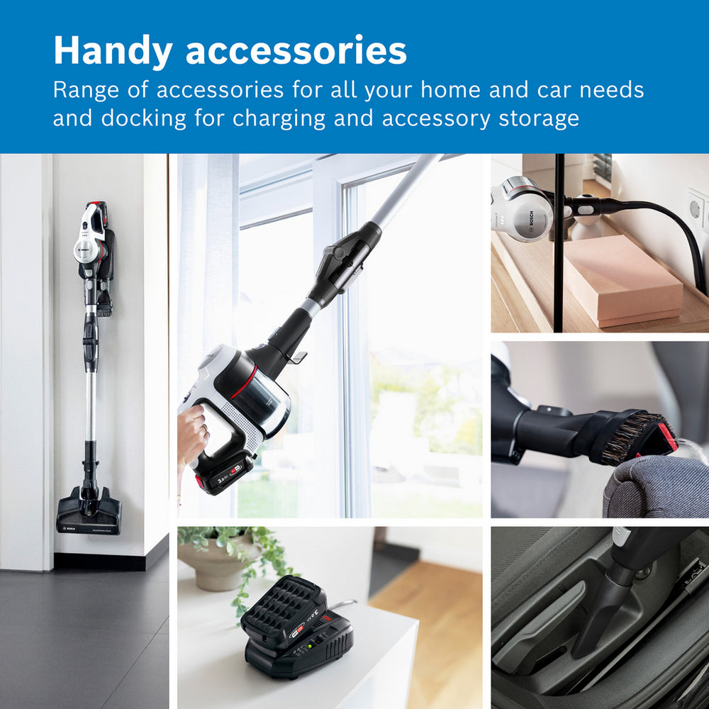 Bosch BCS712GBKIT Unlimited 7 Auto Detect Cordless Vacuum Cleaner Plus Additional Battery