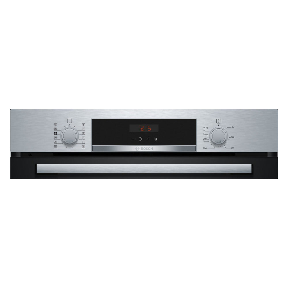 Bosch HQA534BS3B Series 4 Built In Electric Single Oven 60cm Stainless Steel