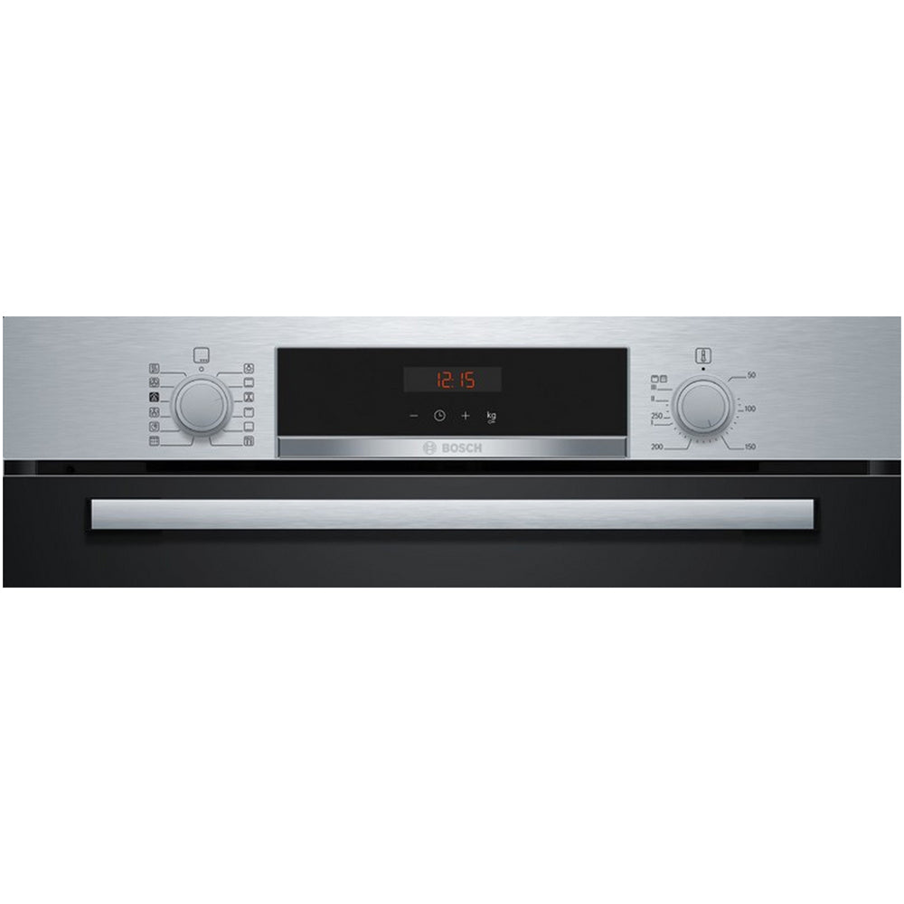 Bosch HQA574BS3B Series 4 Built In Electric Single Oven 60cm Stainless Steel