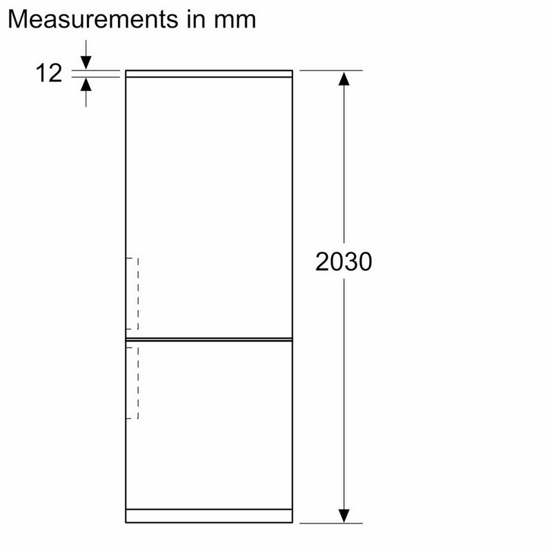 Bosch KGN392LAFG Series 4 Freestanding Fridge Freezer 60cm No Frost Stainless Steel