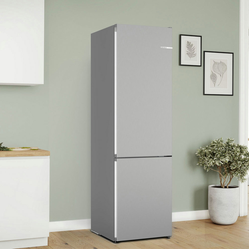 Bosch KGN392LAFG Series 4 Freestanding Fridge Freezer 60cm No Frost Stainless Steel