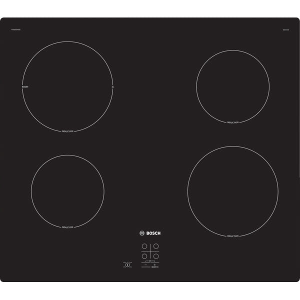 Bosch PUG61RAA5B Serie 2 Induction hob 60 cm Black surface mount without frame