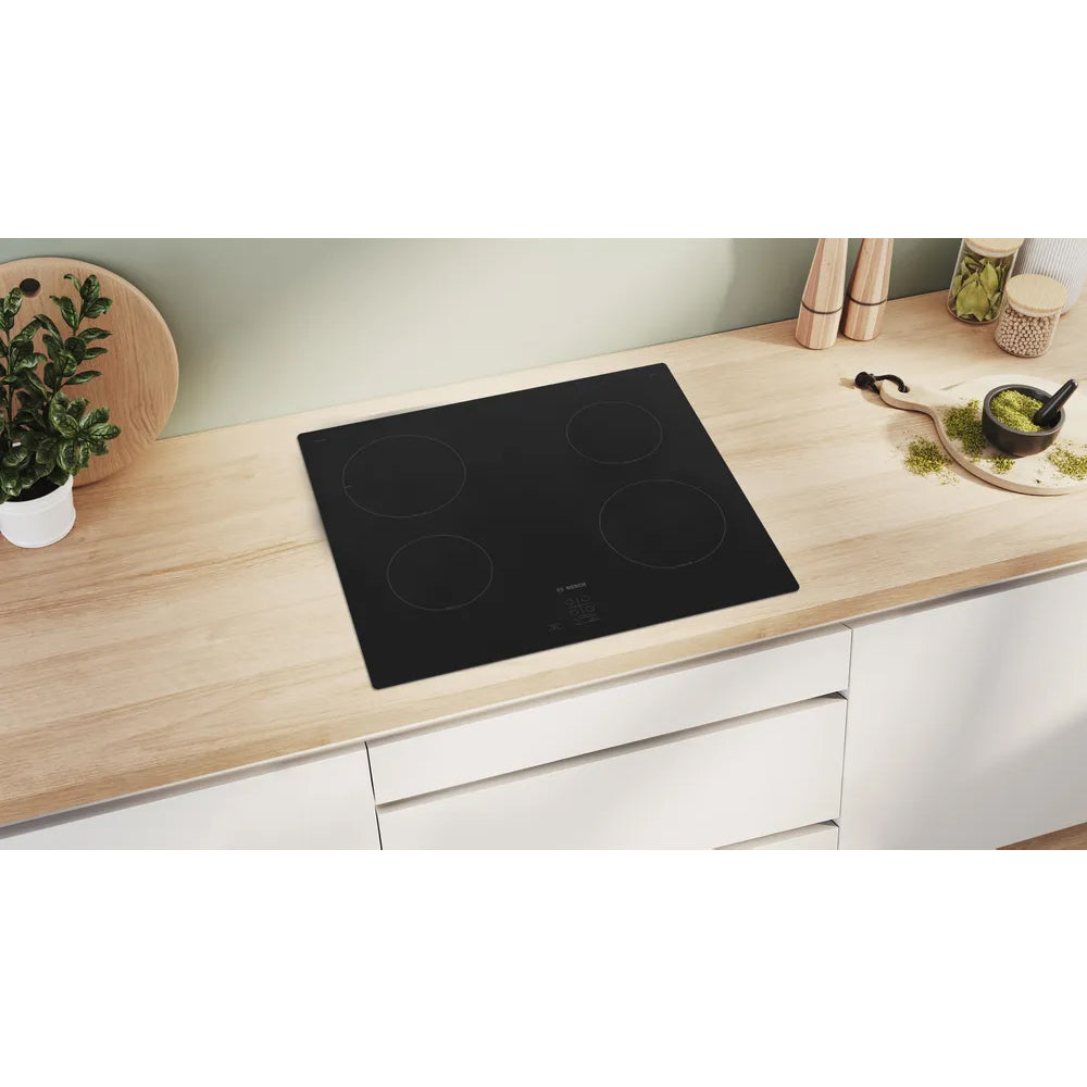 Bosch PUG61RAA5B Serie 2 Induction hob 60 cm Black surface mount without frame