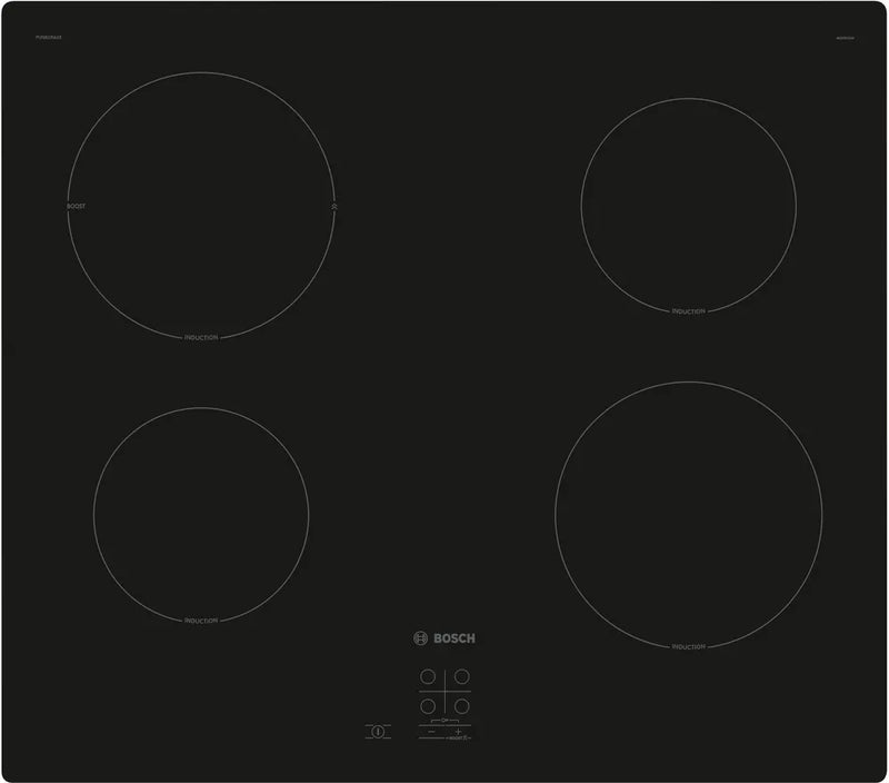 Bosch PUG61RAA5B Serie 2 Induction hob 60 cm Black surface mount without frame