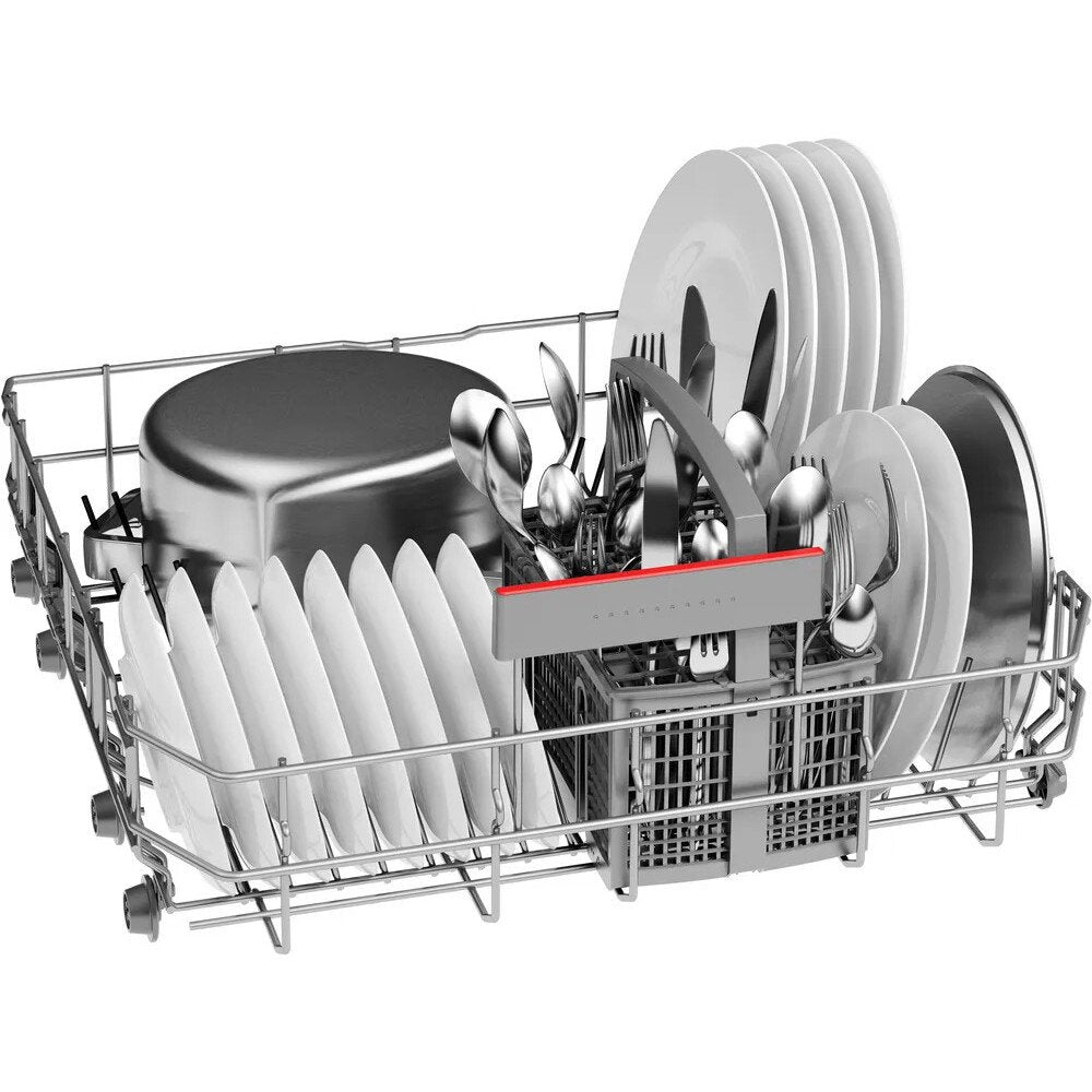 Bosch SMS4EKI06G Series 4 Freestanding 60cm Full Size Dishwasher 13 Place Settings Silver