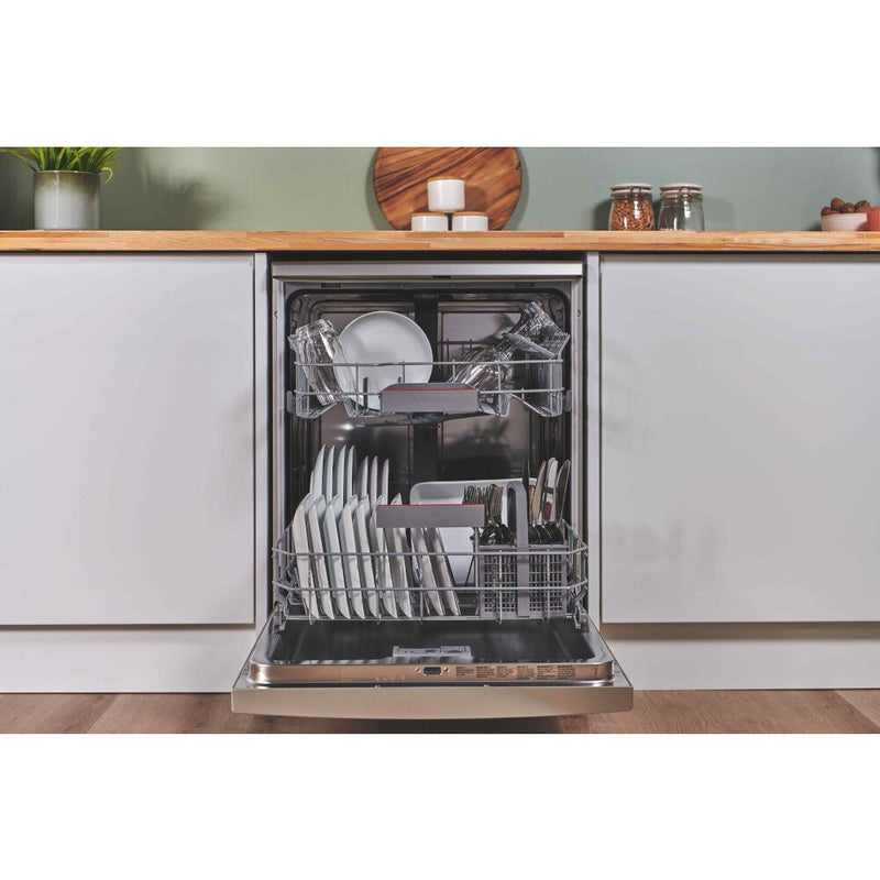 Bosch SMS4EKI06G Series 4 Freestanding 60cm Full Size Dishwasher 13 Place Settings Silver