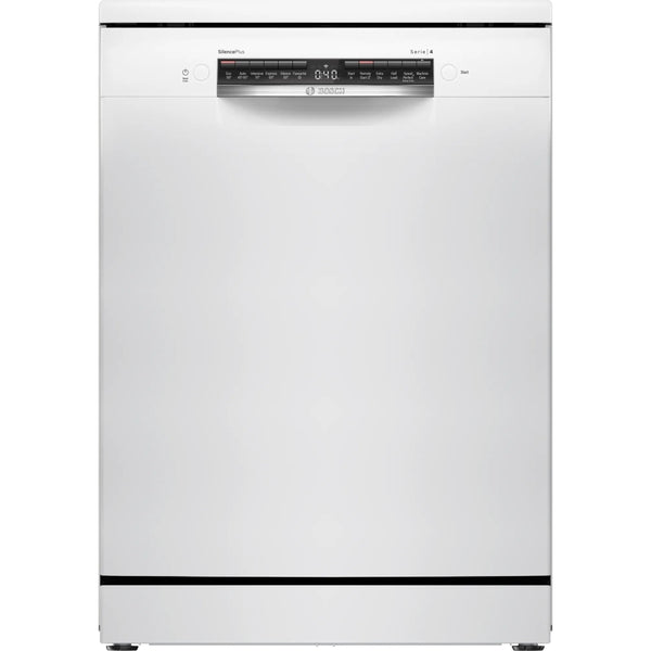 Bosch SMS4EMW06G Series 4 Freestanding 60cm Full Size Dishwasher with 14 Place Settings White