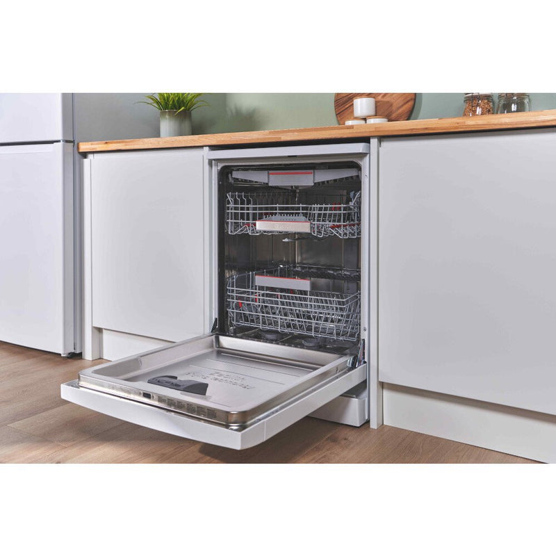 Bosch SMS6TCW01G Series 6 Freestanding 60cm Full Size Dishwasher with 14 Place Settings White