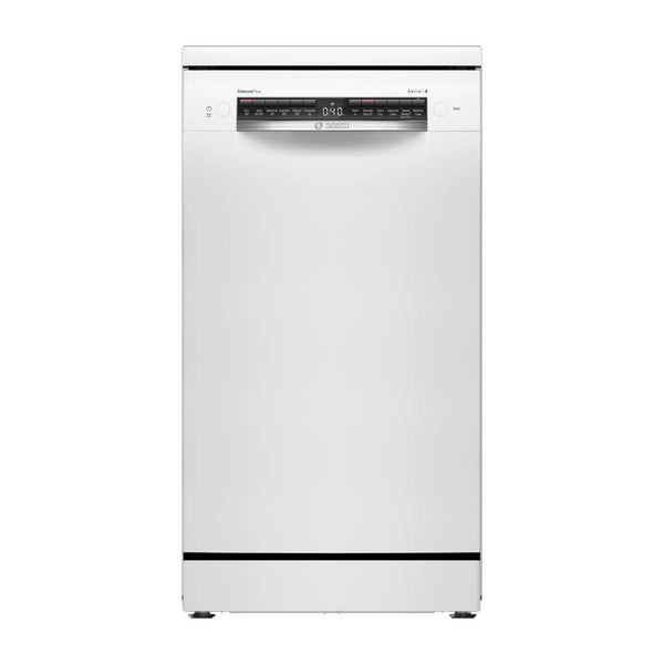 Bosch SPS4HMW49G Series 4 Slimline 45 cm Freestanding Dishwasher with 10 Place Settings White