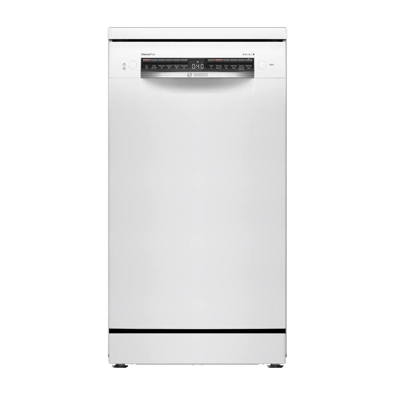 Bosch SPS4HMW49G Series 4 Slimline 45 cm Freestanding Dishwasher with 10 Place Settings White