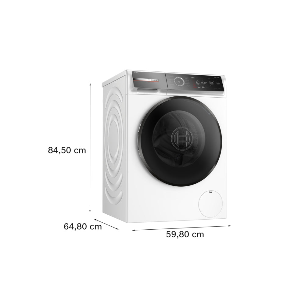 Bosch WGB256A1GB Series 8 i-DOS WiFi enabled 10 kg 1400 Spin Washing Machine White