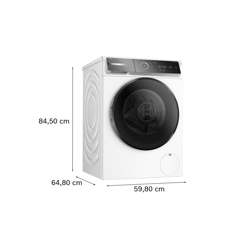 Bosch WGB256A1GB Series 8 i-DOS WiFi enabled 10 kg 1400 Spin Washing Machine White