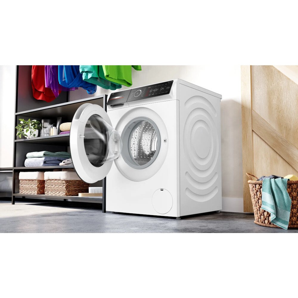 Bosch WGB256A1GB Series 8 i-DOS WiFi enabled 10 kg 1400 Spin Washing Machine White