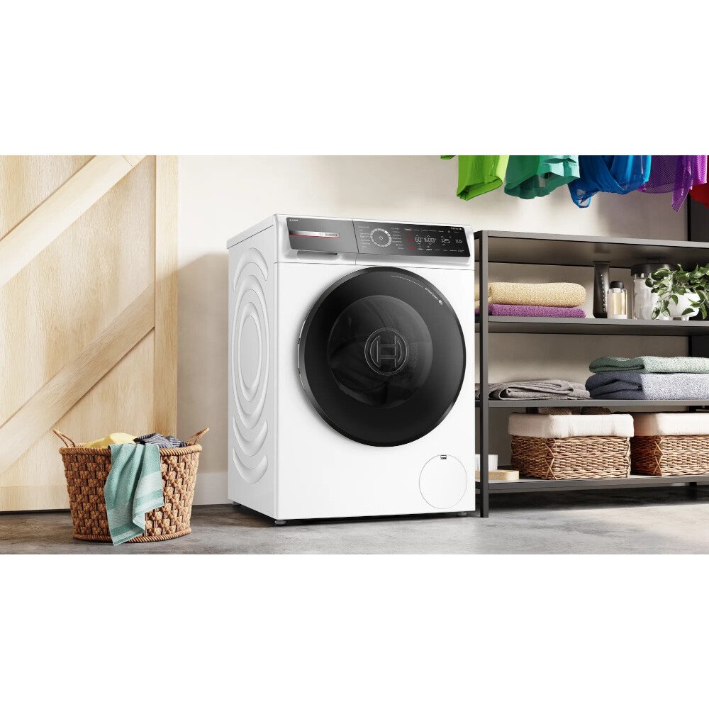 Bosch WGB256A1GB Series 8 i-DOS WiFi enabled 10 kg 1400 Spin Washing Machine White