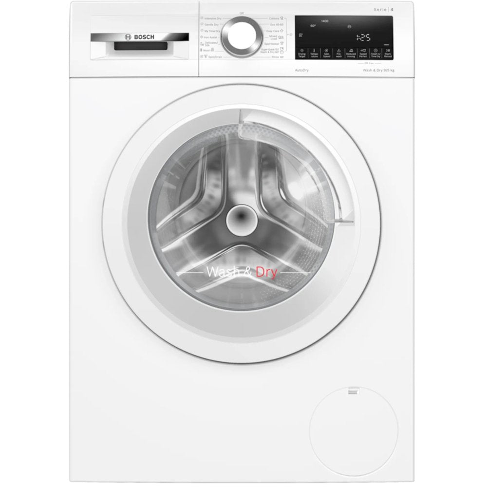 Bosch WNA144V9GB Series 4 Freestanding Washer Dryer 9+5kg 1400 Spin White