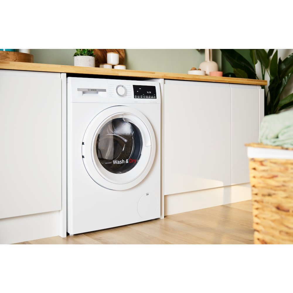 Bosch WNA144V9GB Series 4 Freestanding Washer Dryer 9+5kg 1400 Spin White