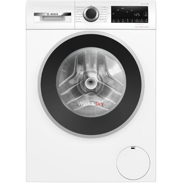 Bosch WNG25401GB Series 6 Freestanding Washer Dryer 10.5+6kg 1400 Spin White