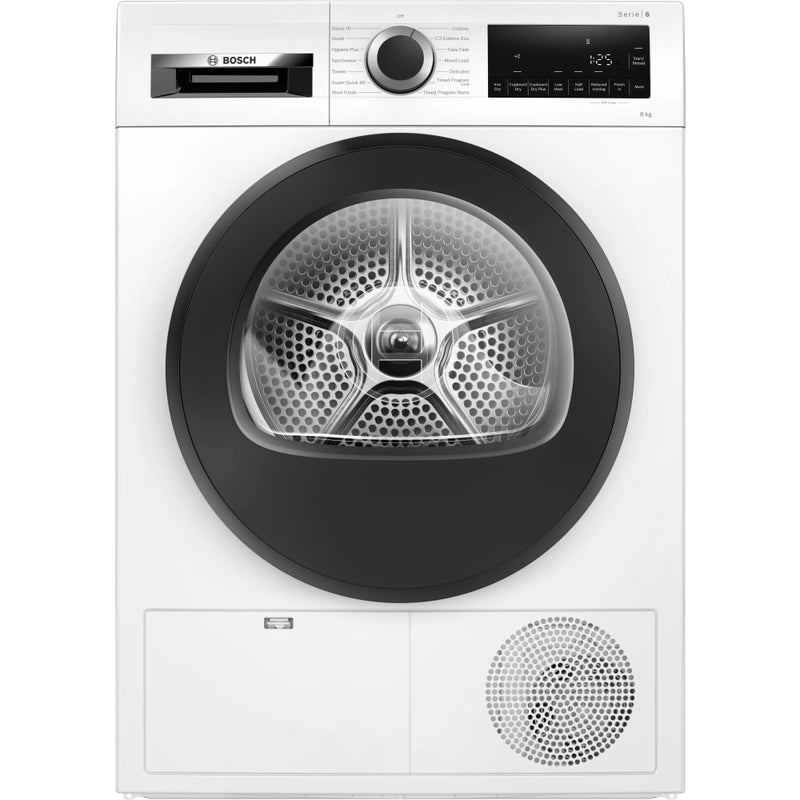 Bosch WPG23108GB Series 6 8kg Freestanding Condenser Tumble Dryer White