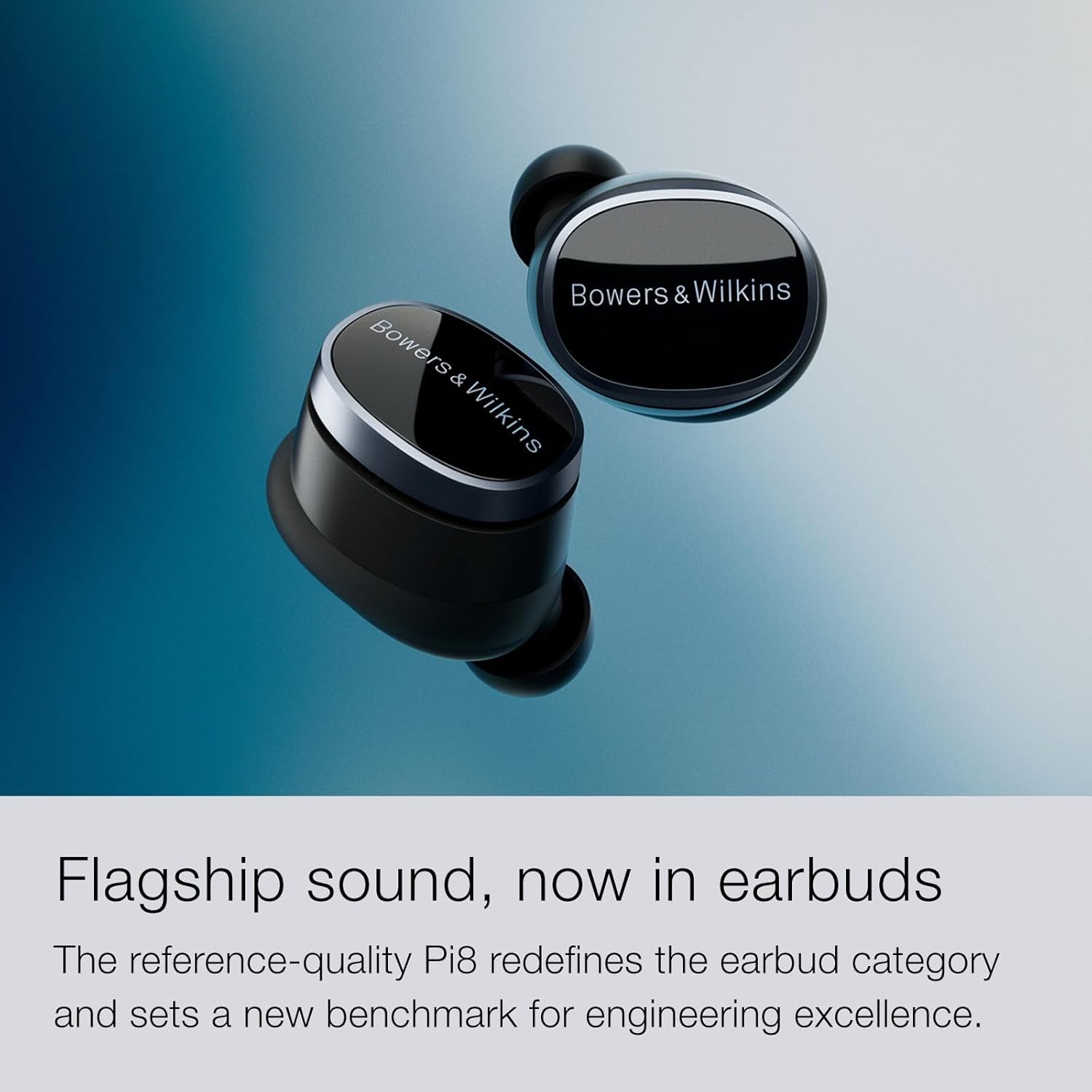 Bowers and Wilkins Pi8 Reference In-ear True Wireless Noise Cancelling Earbuds Anthracite Black