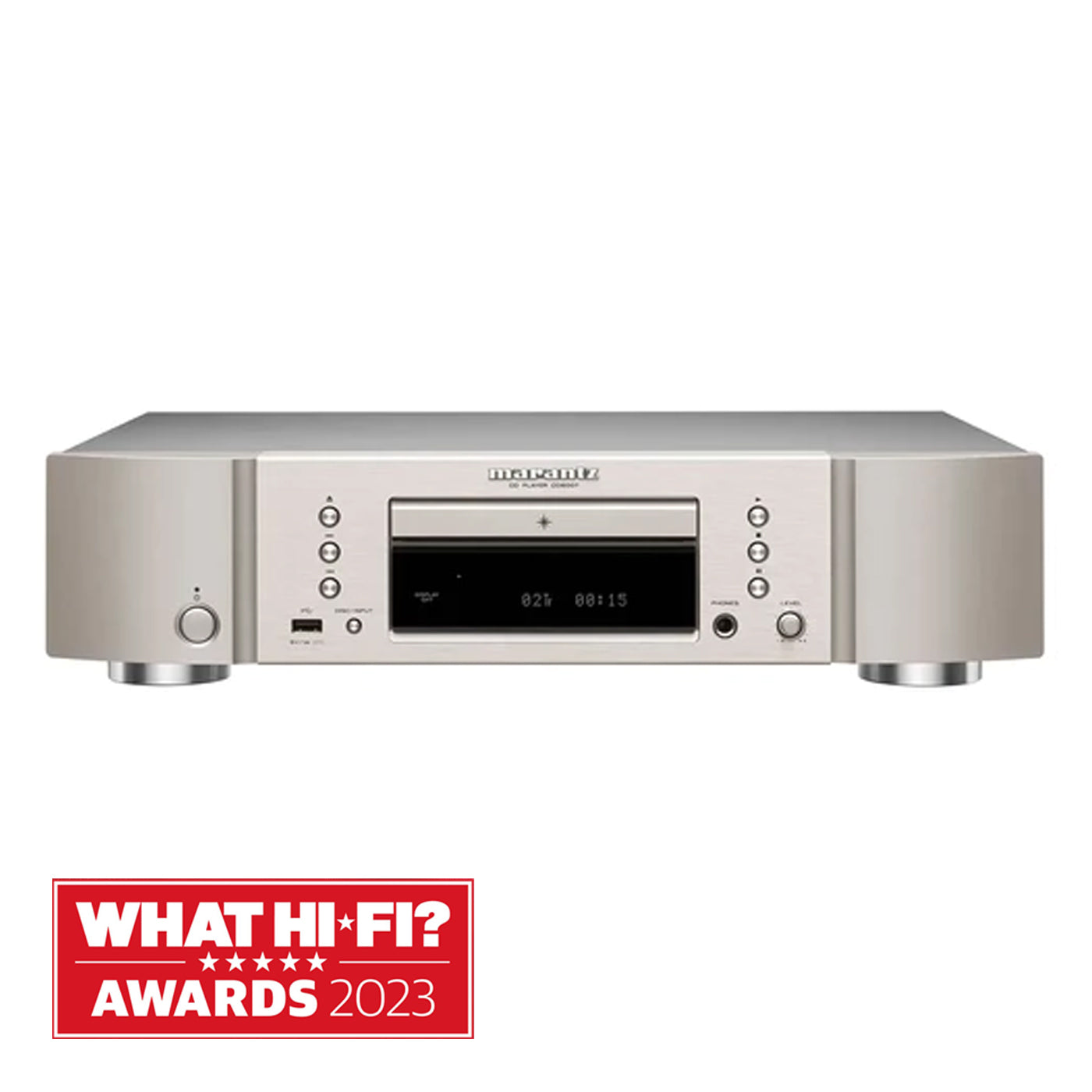 Marantz CD6007 CD Player Silver Gold