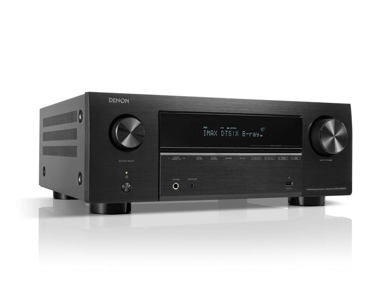 Denon AVCX3800H 9.4 Ch 8K Dolby Atmos and DTS:X with HEOS built-in AV Receiver