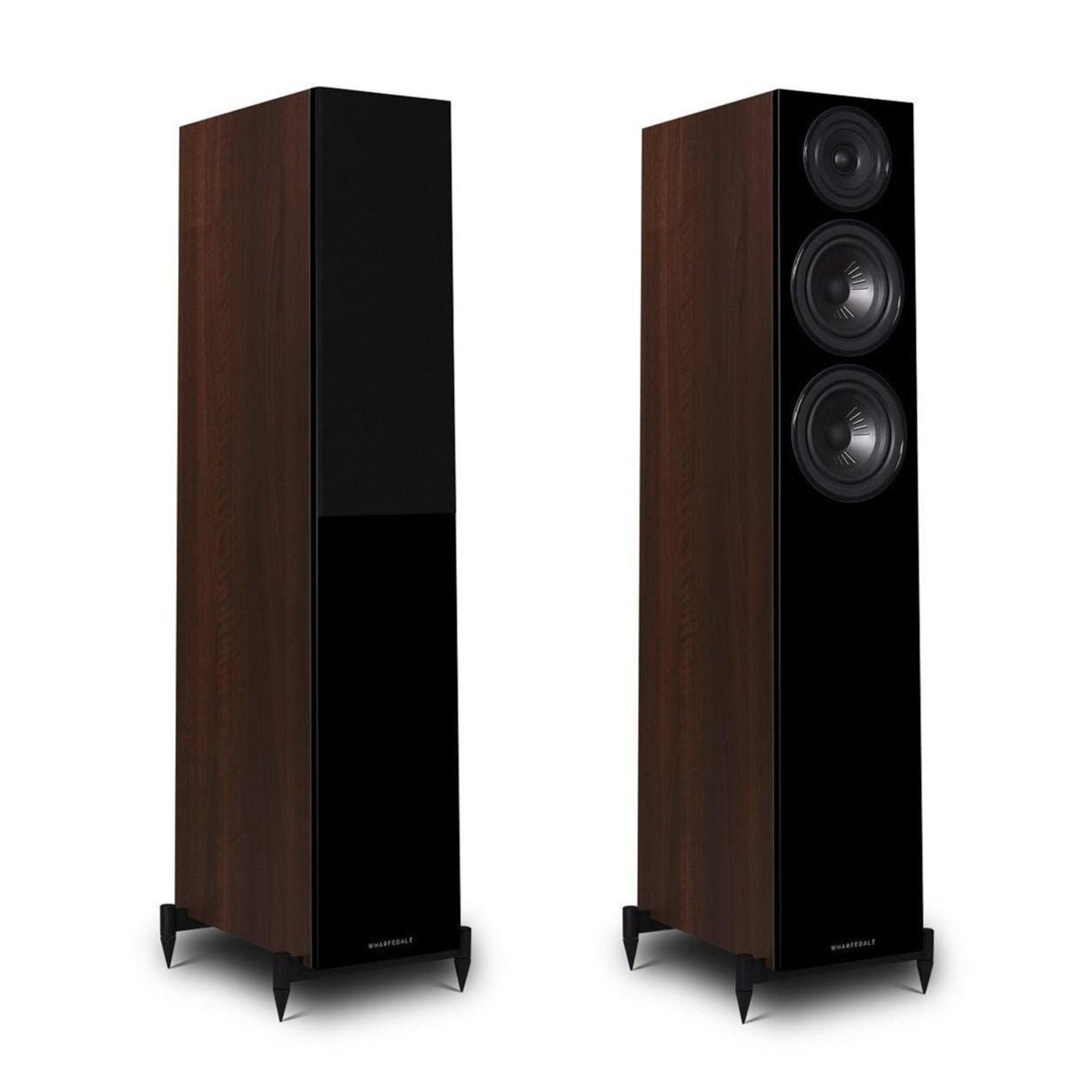 Wharfedale Diamond 12.3 Floor standing Speaker (pair) Walnut Pearl Open Box Clearance