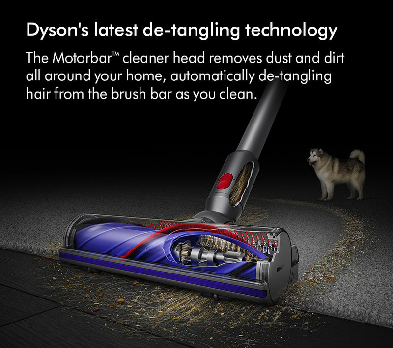 Dyson V11 Extra Cordless Stick Vacuum Cleaner Up To 60 Minutes Run Time Nickel and Red