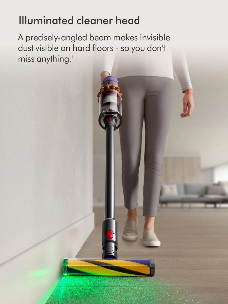 Dyson V15 Detect Absolute Cordless Stick Vacuum Cleaner up to 60 Minutes Run Time Yellow 2024 CLEARANCE