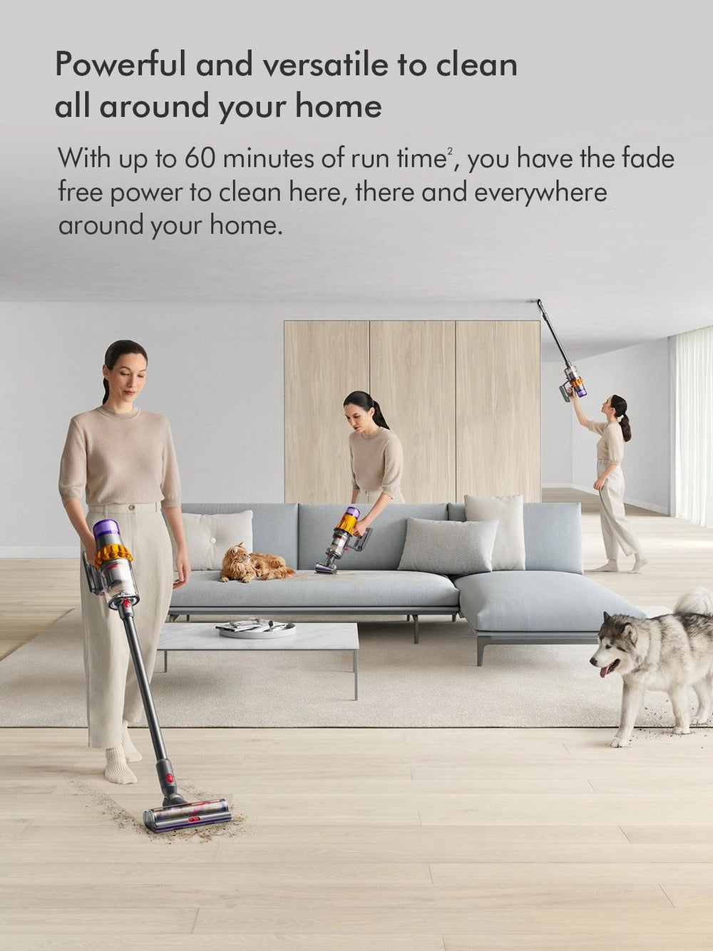 Dyson V15 Detect Absolute Cordless Stick Vacuum Cleaner up to 60 Minutes Run Time Yellow 2024 CLEARANCE