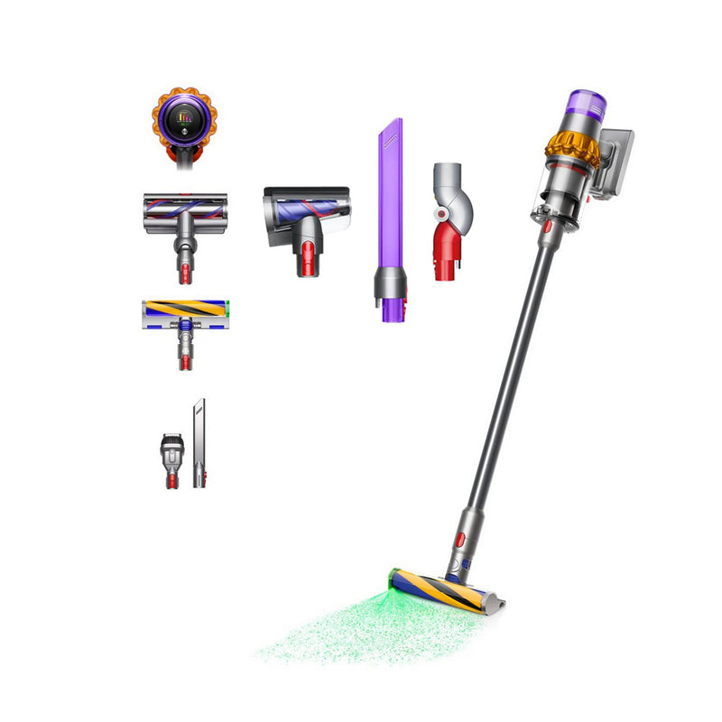 Dyson V15 Detect Absolute Cordless Vacuum Cleaner with Advanced Cleaning Accessory Kit V15-2024KIT