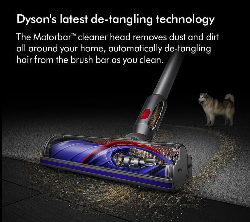 Dyson V8 Advanced Cordless Stick Vacuum Cleaner Up To 40 Minutes Run Time Silver