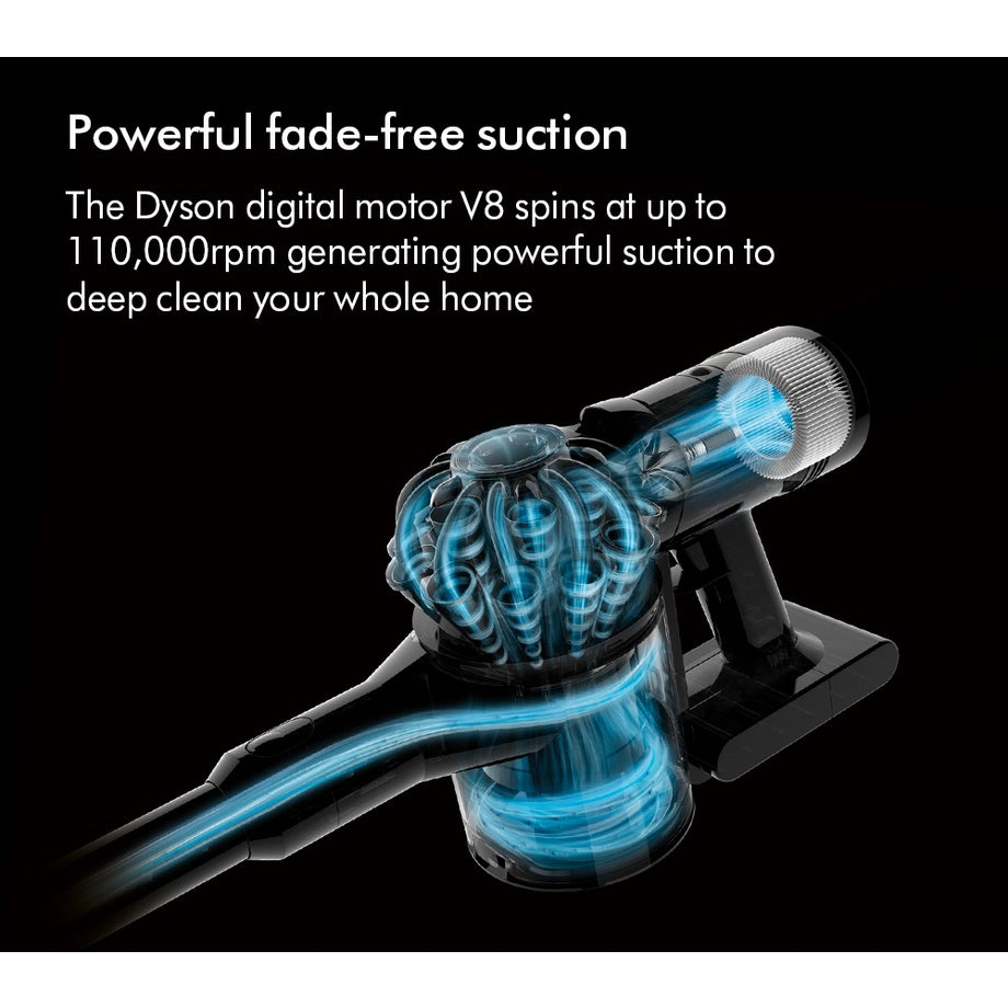 Dyson V8 Advanced Cordless Stick Vacuum Cleaner with Furniture Cleaning Kit V8ADVANCED24KIT