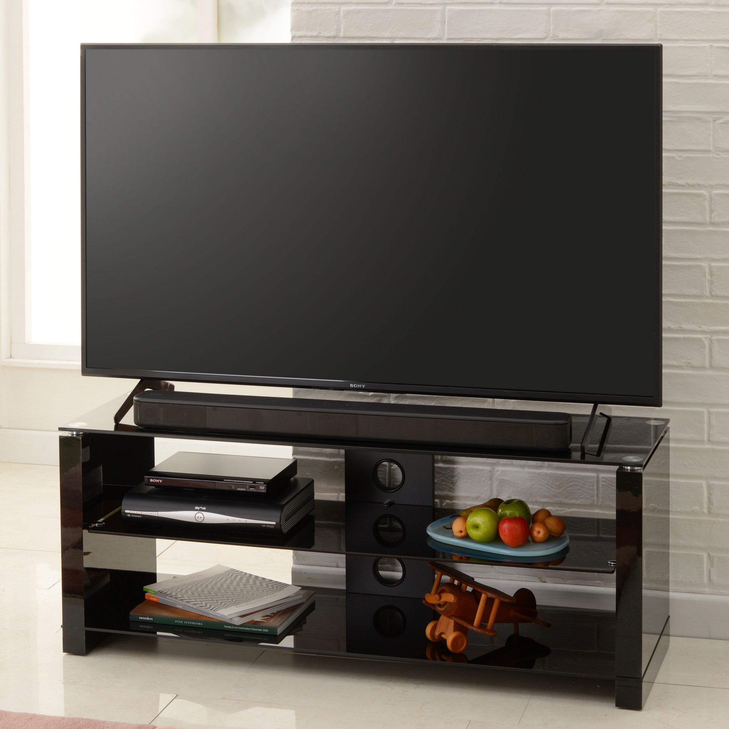 TTAP Elegance 1200 TV Stand Black