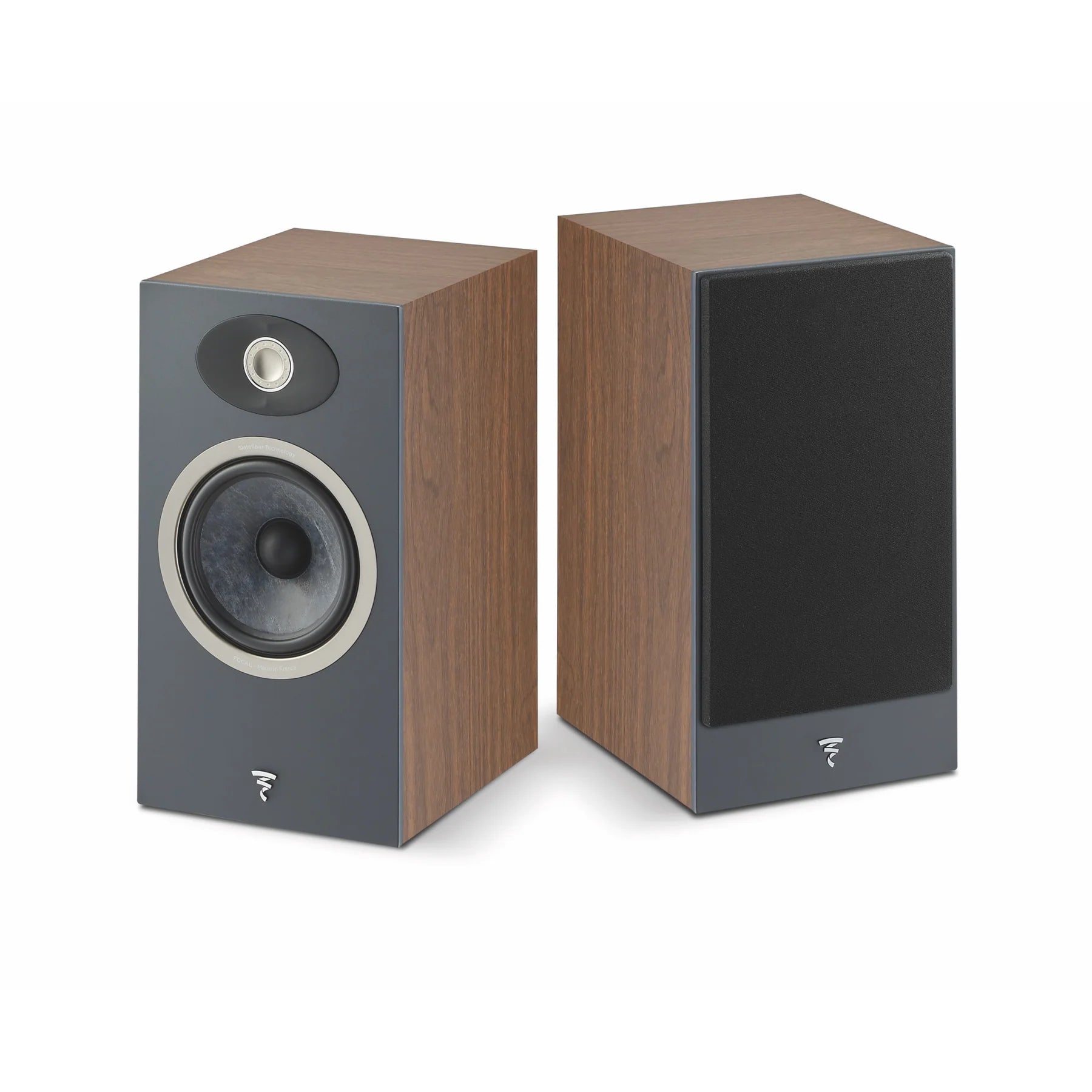 Focal Theva N1 Bookshelf Speakers Pair Dark Wood