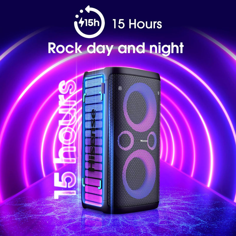 Hisense Party Rocker One 300W Portable Bluetooth Party Speaker HP100